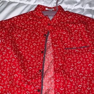 Large button down